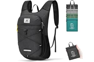 SKYSPER Składany plecak turystyczny - mały lekki plecak 10 l oddychające plecaki podróżne dla mężczyzn i kobiet