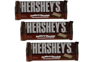 Hershey's - Barre de chocolat Hershey's cookie'n'chocolate batonik czekoladowy (36 x 43 g)