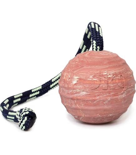 Liker Collar Ball Hundespielzeug – Interaktiv Mit Band, Durchmesser 7 Cm, Schwimmfähig