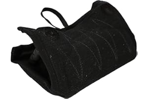 DINGO GEAR WWW.DINGOGEAR.COM 1977 Dingo Gear - Almohadilla de mordida Universal para Entrenamiento de Perros, Mini Manga Dura, 1 asa, 1 Soporte en Tubo Nylcot, Negro S00704