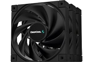 DeepCool FK120 3IN1, 3 * 120mm Ventola di Raffreddamento ad Alte Prestazioni, PWM a 4 pin, Cuscinetto Fluidodinamico, 1850 RPM, Ventola di AK620 e AK400, per Computer desktop