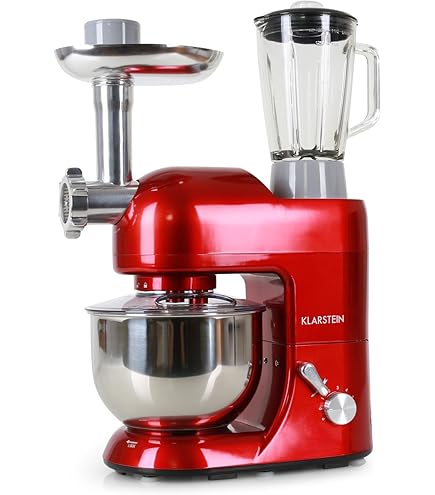 KLARSTEIN Bella Elegance Küchenmaschine Weiß (Rührschüsselkapazität: 5