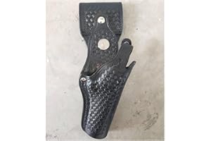 HKMEI Fondina occidentale in pelle. Cintura revolver Cowboy Western Gun Holster, fondina ascellare rinascimentale medievale adatta per armi automatiche con telaio centrale