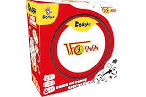 Zygomatic, Dobble 1. FC Union Berlin, Familienspiel, Kartenspiel, 2-8 Spieler, ab 6+ Jahren, 15 Minuten, Deutsch und Englisch