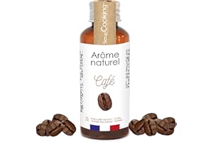 ScrapCooking - Arôme Naturel Liquide de Café 40ml - Arôme Framboise pour Pâtisserie, Yaourts, Gâteaux, Cheesecakes, Biscuits, Entremets, Mousses, Glaces, Smoothies - 4392