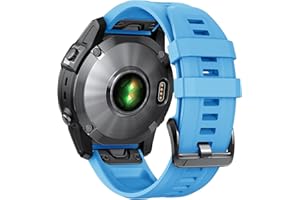 NotoCity Pasek zastępczy, kompatybilny z Garmin Fenix 7S, 20 mm, Quick Release, silikonowy pasek do zegarka Garmin Fenix 6s/5s, Garmin Fenix 5s Plus/6s Pro/Garmin Instinct 2s