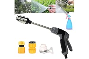 CAMIC Turbowasher - Power High-Pressure Cleaner for Every Garden Hose, Pressure Washer for Garden Hose with Accessories, Power Blaster Plus Pressure Washer Turbowasher for Garden Hose (1 PCS)