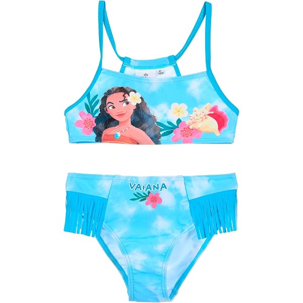 Costume da bagno bambina Disney Frozen Elsa e Anna un pezzo