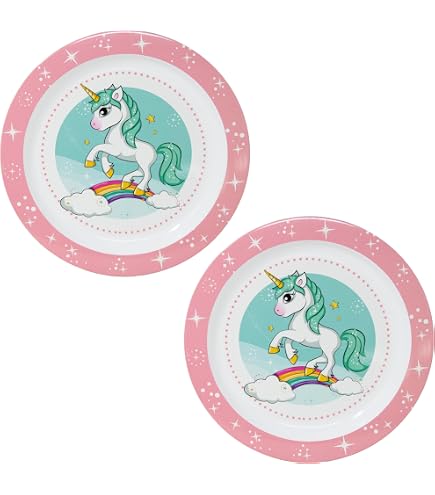 Assiette Creuse Bing En Plastique Sans BPA - 20 Cm De Diamètre - Lavable, Micro-ondes - Pour Enfants