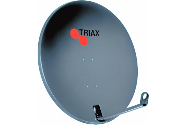 Triax TDA 64 A-1 Antenne satellite extérieure 65 cm Anthracite (Import Allemagne)
