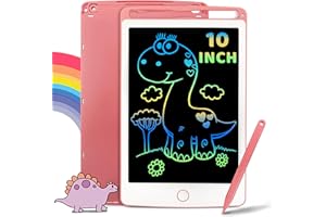 Richgv 10 Pouces Ardoise Magique Enfant 2 Ans,Tablette Enfants 3 4 5 6 7 8 Ans,Tablette Dessin Jouets pour Filles Garçons,Tablette Magique Enfant,Jeux Enfant,Tablette Dessin Enfant Cadeau Enfant