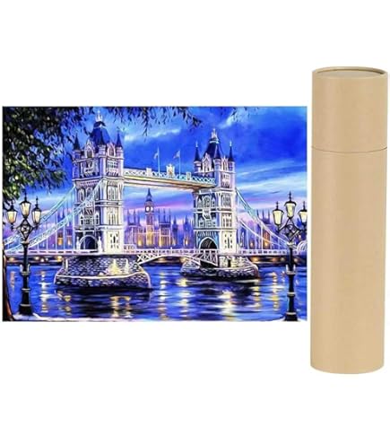 DAERLE Pavone colorato Pittura Diaante Fai Da Te, 5D Pavone Diaond