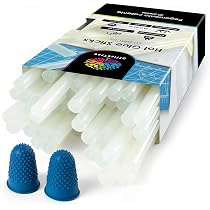 Heißklebesticks 70 Stück – 7x100 Mm Transparent, Für 7mm Heißklebepistolen