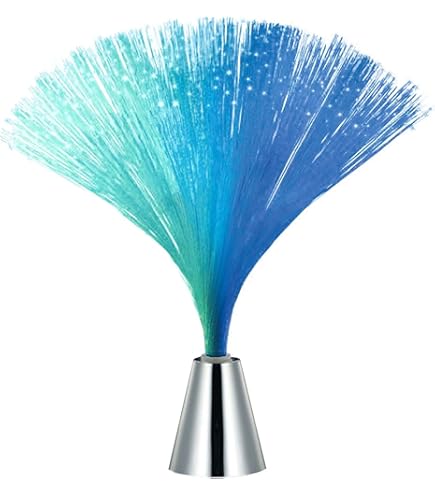Battery Powered Fiber Optic Lamp - Color Changing Brunei - View #3