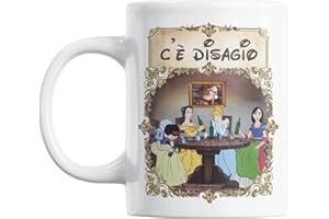 GESAR ART IN PROGRESS Gesar Tazza Divertente da Ufficio 'C'è Disagio' - Idee Regali Originali per Uomo e Donna - Regalo di Compleanno e Natale - Frasi Divertenti