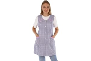 SCHUERZENFABRIK Kasack - Grembiule da cucina da donna, in poliestere e cotone colorato, con maniche corte design 4 54