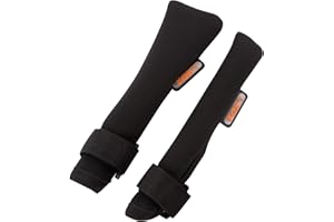 FOX 2 pièces Housse de protection pour pointe et extrémité de canne à pêche, Protection, Crochet en J, Noir