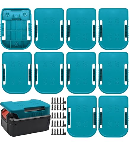 Produktbild von 5 Stücke Für Makita 14,4-18v Für Bosch 18v Batteriesp Eicher Halter