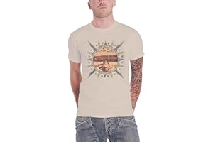 PLASTIC HEAD Alice in Chains T Shirt Vintage Dirt Sun Band Logo Official Mens Natural