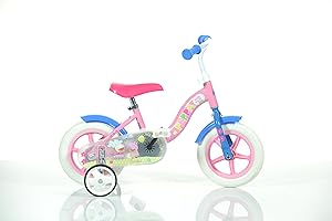 Dino Bikes- Peppa Pig Vélo Fille, 108 L, 10"