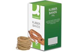 Q-Connect Rubber Bands Assorted Sizes 500g KF10577