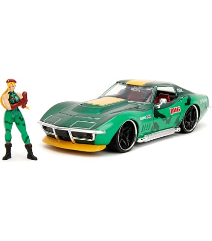 1:24 2006 Ford Mustang Model Araba ve Captain America Figürü | Toyzz Shop