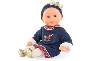 Corolle - Mon Premier Poupon, Bébé Calin Margaux, en Fêtes, 30cm, dès 18mois, 9000100850