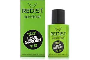 Redist Hair Perfume 50ml Love Garden | Nourishing Hair Mist | Odor Neutralizer & Shine Enhancer | Anti-Static Formula | Long-Lasting Floral Fragrance for Women & Men | Travel Size Spray