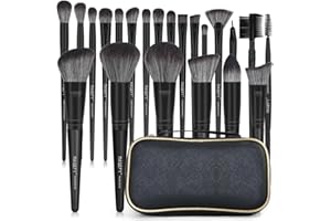 Schminkpinsel Kit MAGEFY Professionelles 22 Pcs Pinselset Makeup Foundation Lidschatten Make up Pinsel Kosmetikpinsel Set mit Pu Leder Tasche