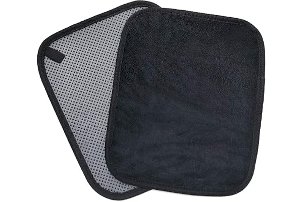 Bowlinghandduk | Halkfri bowlingboll Shammy | Tvättbar bowlingrengöringshandduk | Bowling Shammy Pad | Bluffig med lätt grepp prickar för rengöring av bowlingboll, torka av smuts och olja