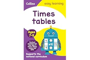 Times Tables Ages 7-11: Ideal for home learning (Collins Easy Learning KS2)