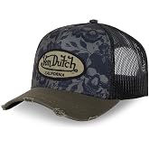 Von Dutch - Trucker Print Adjustable Cap for Men and Women