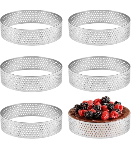 10 stuks ronde taartring tartelette vormpjes, dessertringen taartringen