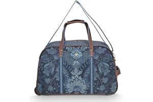 PiP Studio [W0724] Weekender on Wheels Kyoto Festival Indigo Blue 55x34x27cm