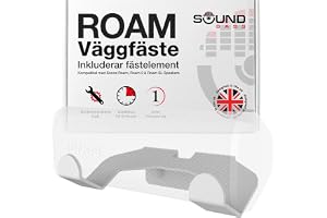 Sound Bass Roam, Roam 2 & Roam SL Väggfäste, Vit, 1-pack | Kompatibel med Sonos Roam, Roam 2 & Roam SL, Inkluderar Monterings