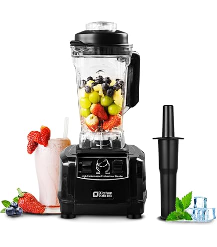KitchenAid K150 KSB1332Y - Frullatore per ghiaccio a 3 velocità, con 2 vasetti per frullatore personale, colore: blu velluto