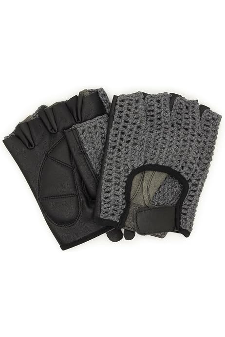 Gants Sans Doigts En Cuir De Mouton Bantoro - Confort, Respirants, Compatibles écran Tactile