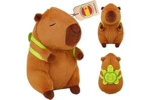 PROAX® Peluche Capibara 25 cm | Capybara Kawaii Suave y Achuchable | Muñeco Capibara Peluche de Capibara Original y Tierno