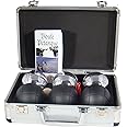 Sunsport Petanque Alsace Garden Game - 2 Player/Team Set with Carry Bag | Classic Boules Game for Outdoor Fun | Perfect for Families, Kids & Adults Summer Parties, Camping, & Beach