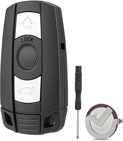 Genuine BMW Remote Key Metal Badge Decal – 11mm – Round Logo Sticker