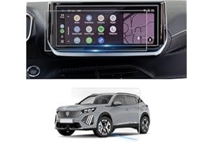 BSTW Compatibile con Nuova Peugeot 208 2023 2024 2025 Pellicola Protettiva, per Peugeot 208 E-208 2008 E-2008 10 Pollici Touchscreen Nano Pellicola per Navigazione Schermo 6H Antigraffio [2 Pezzi]