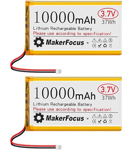 Batteria Lipo 3,7 V 10000 MAh 1S Con Scheda Di Protezione E Connettore PH2.0 – Per Raspberry Pi UPS, GPS, Cuffie E Dispositivi Portatili
