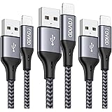 RAVIAD Cavo iPhone [3Pack 2M] Certificato MFi Lightning Carica Rapida Nylon Caricabatterie per iPhone 14 13 12 11 Pro XS MAX 