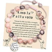 Braccialetti Pallavolo - 24 Pezzi Intrecciati Con Ciondoli - Regalo Giocatori - Foto 4