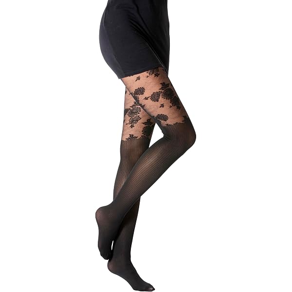 Vorschau: Fiore - Feinstrumpfhose In Zarter Tülloptik Mit Herzmuster