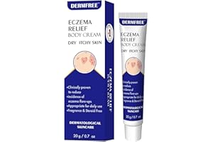DEEJUNS Itch Relief Cream 20g - for Calming & Comforting Sensitive Skin, Multi-use Formula for face, Hands, and feet, Natural Formula, Portable Tube
