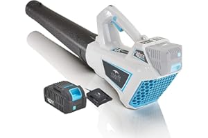 swift 40V Leaf Blower Cordless with Battery and Charger, 6 Speed Mode, Lightweight Turbo Battery Electric Blower for Lawn & Garden Care, Patio Cleaning, Blowing Leaves, Snow and Dust