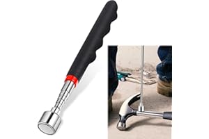 ZMDECQNA Magnetic Telescopic Pick Up Tool, Extendable Stick 18-78CM Flexible Grabber Tool Magnetic Sticker Gadgets for Retrieving Metal Objects (20LB)
