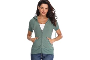 MISS MOLY Damen short sleeve zip hoodie zip hoodie jacke beiläufige sweats hemd