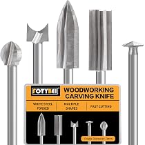 Set 20 Frese Rotative In Carburo Di Tungsteno - Doppio Taglio, Albero 3 Mm, Per Metallo, Legno, Plastica